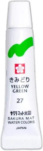 Miniatura 12 de Sakura Crepas Paint - Tubo de laminación de acuarela mate EMW12 (12 colores)