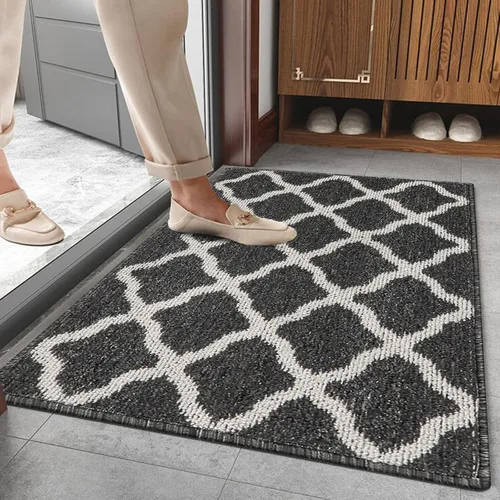 Miniatura 33 de SHACOS Alfombra de pasillo lavable de 2 x 8 pies, con parte trasera de goma antideslizante, resistente a las manchas, alfombra de cocina