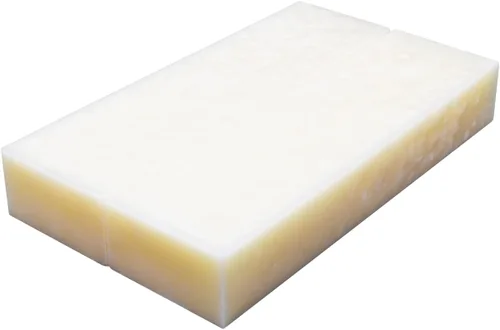 Blended Waxes, Inc. Bloque de cera microcristalina, cera para esculpir y fundir, ideal para hacer velas y uso diario, 1 libra, paquete de 2