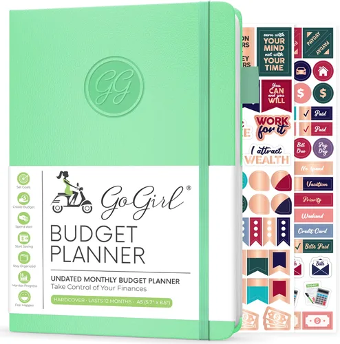 Miniatura 21 de GoGirl Planificador de Presupuesto – Organizador Mensual de Planificación Financiera, Libro de Presupuesto. Cuaderno de Seguimiento de Gastos, Negro