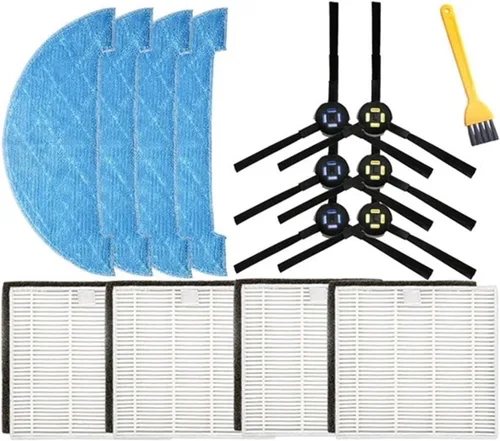 TELoni Accesorios para trapeador de filtro Hepa para aspiradora, compatible con ILife Chuwi V8 V8s Plus X750 X800 X785 V80 Max, piezas de robot Set 2