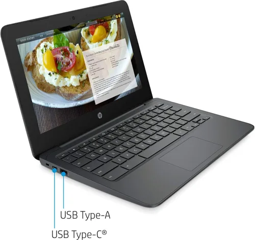 Miniatura 8 de HP Chromebook Principal, pantalla HD de 11.6 pulgadas (1366 x 768), procesador Intel Celeron N3350, 4GB LPDDR2, 32GB eMMC, Chrome OS, HD Graphics