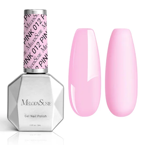 Miniatura 39 de MelodySusie Esmalte de uñas de gel grueso color rosa nude, 0.5 fl oz removible con remojo UV LED Funny Bunny esmalte de gel rosa, regalo de Navidad