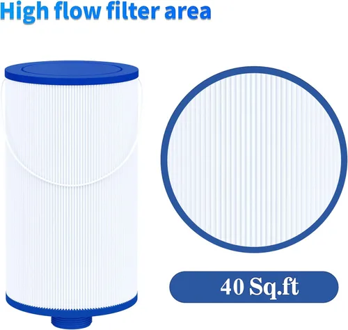 Miniatura 6 de Cryspool® Filtro 2402 compatible con Watkins 303279, FC-2402, filtro de flujo libre y Lifesmart para bañera de hidromasaje, cartucho de filtro