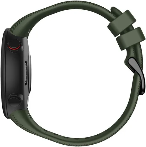 Miniatura 3 de REYDA Correa de silicona compatible con Garmin Swim 2/Forerunner 45, suave, flexible, transpirable, correa de reloj de silicona deportiva