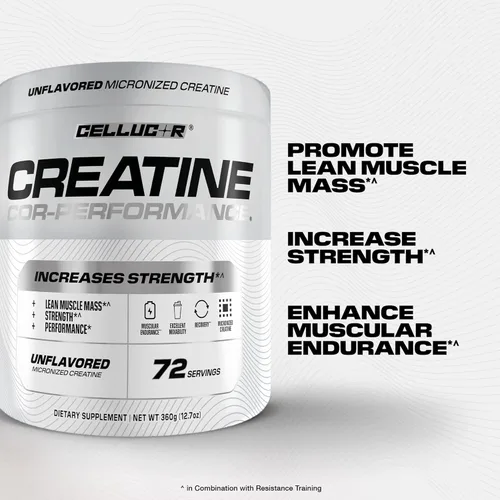 Miniatura 3 de Cellucor Cor-Performance Monohidrato de creatina para fuerza y crecimiento muscular, 72 porciones