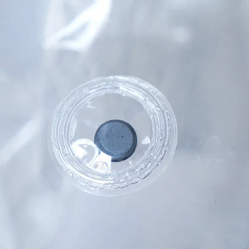 Miniatura 4 de AooHome Cortina de ducha corta transparente de 72 pulgadas de ancho x 60 pulgadas de alto, cortina de división de plástico PEVA con ganchos, ojales