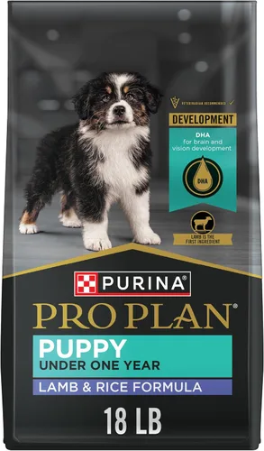 Miniatura 11 de Purina Pro Plan Alimento seco para cachorros con alto contenido de proteínas, fórmula de pollo y arroz, bolsa de 6 libras