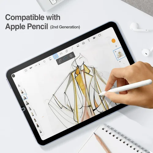 Miniatura 5 de ProCase Paquete de 1 protector de pantalla para iPad Mini 7 (A17 Pro) 2024 y iPad Mini 6 2021 de 8.3 pulgadas, protector de película de vidrio