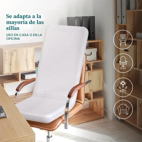 Miniatura 6 de Homedics Cojín de masaje ShiatsuFlex, terapia avanzada de shiatsu, tecnología FlexTrack, amasamiento profundo para aliviar el dolor en la espalda
