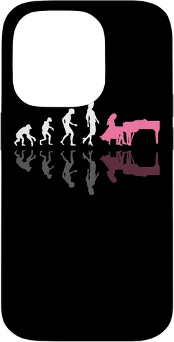 Miniatura 16 de iPhone 13 Pro Evolution of Women Piano Músico Retro Vintage Pianist Case