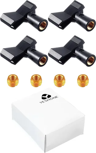Miniatura 8 de 4 clips de micrófono para soportes con 4 adaptadores ajustables, soporte de micrófono, abrazadera de soporte de micrófono inalámbrico con adaptador