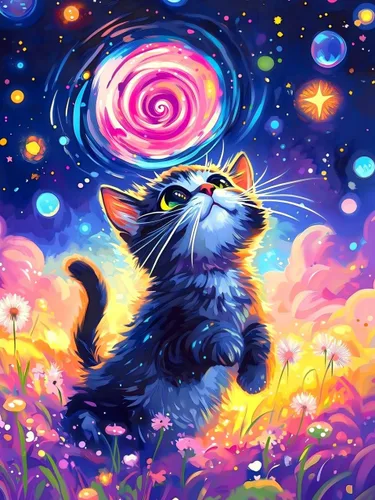 Miniatura 18 de Kits de Arte de Diamante Yunnuo para Adultos, Pintura de Diamante de Playa de Luna Llena para Principiantes, Pintura DIY con Taladro Completo