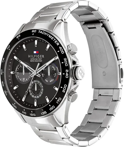 Miniatura 2 de Tommy Hilfiger Mens Quartz Watch with Stainless Steel Bracelet Silver