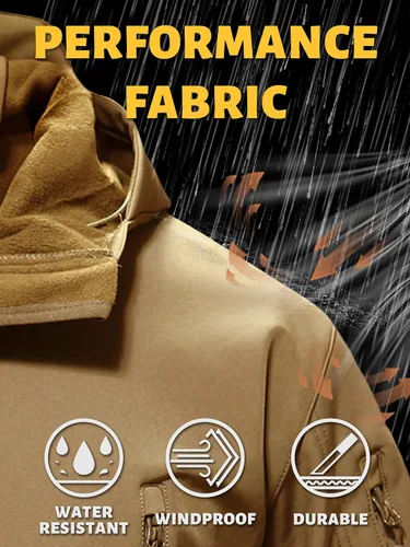 Miniatura 2 de Tacvasen - Chaqueta militar de operaciones especiales con forro suave, para hombre