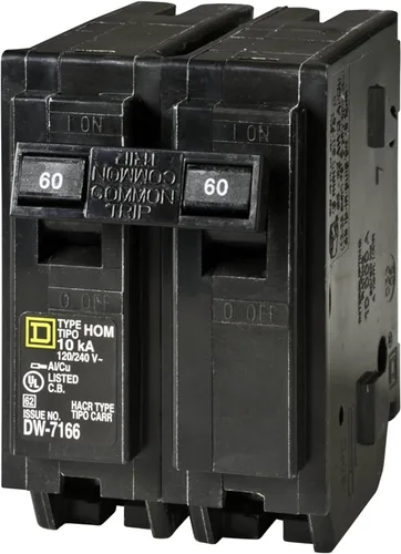 Miniatura 5 de Square D - HOM260CP Disyuntor enchufable de 60 amperios y 2 polos