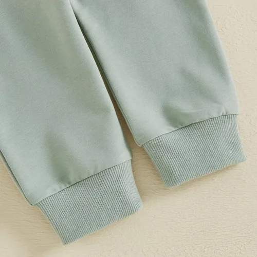 Miniatura 156 de BemeyourBBs Conjunto divertido de sudadera y pantalones de manga larga con letras divertidas para bebé niño y niño