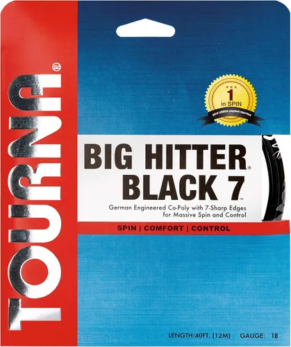 Miniatura 9 de Tourna Big Hitter Black7 Ultimate Spin Poliéster Poliéster