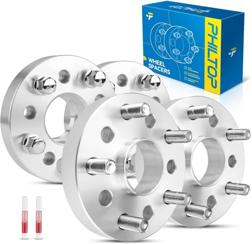 Miniatura 96 de PHILTOP Espaciador de rueda de 4 x 4 de 2 pulgadas, espaciadores de rueda centrados en las lengüetas para Polaris Trail Boss 330 2003-2013, Trail