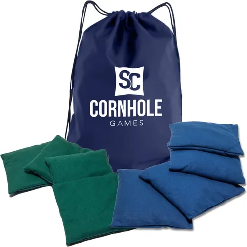 Miniatura 13 de Bolsas de cornhole resistentes al clima (juego de 8) - Tamaño/peso profesional de regulación (16 oz) - Uso en tableros de cornhole profesionales