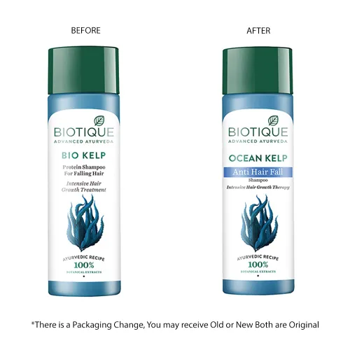 Miniatura 2 de Biotique Bio Kelp Protein Champú Para Cabello Caído, 6.4 fl oz