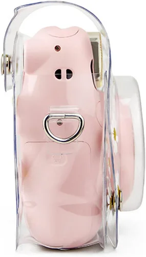 Miniatura 5 de Yitengteng Funda para cámara Fujifilm Instax Mini 11/9/8, cubierta protectora de cámara de PVC ajustable, bolsa transparente con correa