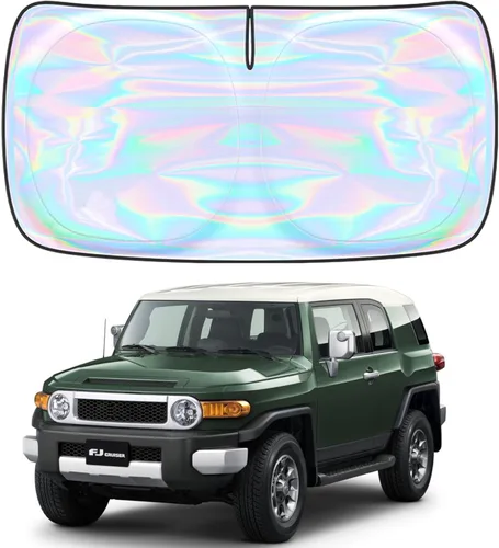 Miniatura 29 de Parasol para parabrisas Rivian R1S R1T 2022-2026 – Parasol compatible con Rivian R1S R1T plegable para ventana delantera, protector de visera solar