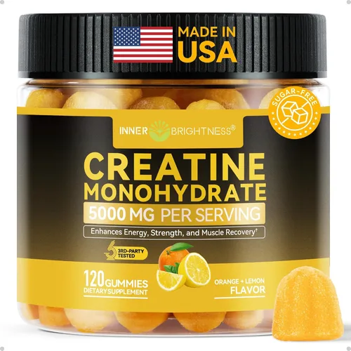 Miniatura 11 de Gomitas de creatina para mujeres y hombres – 5000 mg de creatina pura monohidrato masticables – Gomitas sin azúcar para el crecimiento muscular