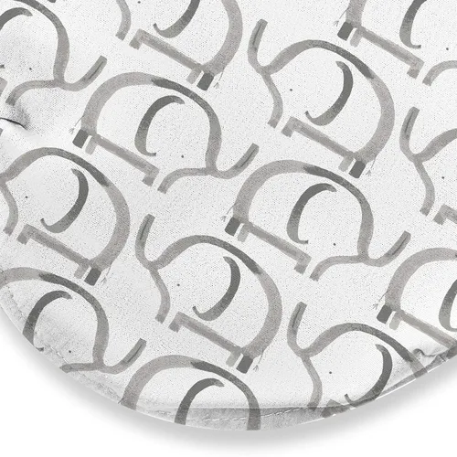 Miniatura 9 de SwaddleMe Luxe Easy Change Swaddle, Ellie Elephant/Triángulo Gris, S/M (0-3 meses)