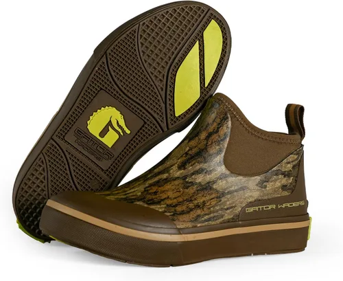 Miniatura 6 de Gator Waders Botas de Campamento de Malla de Aire para Mujeres - Botas de Tobillo Duraderas Transpirables Antideslizantes Impermeables para Acampar