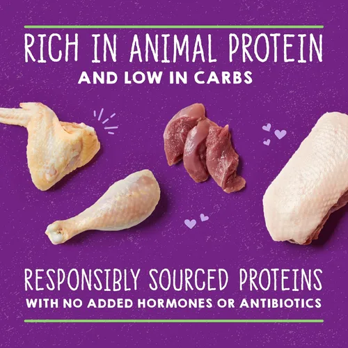 Miniatura 4 de Stella & Chewy's Carnivore Cravings Purrfect - Alimento húmedo para gatos sin granos, rico en proteínas, receta de pato y pollo