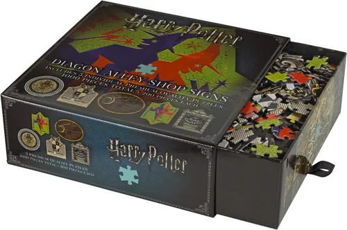 Miniatura 2 de The Noble Collection Harry Potter Diagon Alley Shop Signs Puzzle