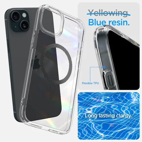 Miniatura 174 de Spigen Funda para iPhone 13 Mini, ultra híbrida MagFit [antiamarilleo] [compatible con Magsafe] - Transparente