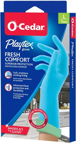 Miniatura 2 de PLAYTEX PROTECTIVE_GLOVE PLAYTEX Fresh Comfort - Guantes medianos, 1 CT (paquete de 1)