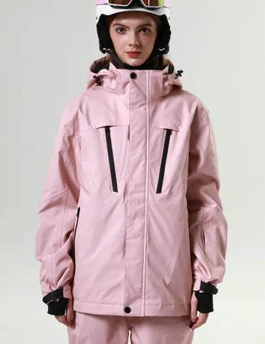 Miniatura 6 de PHIBEE Chaqueta de esquí transpirable impermeable para mujer