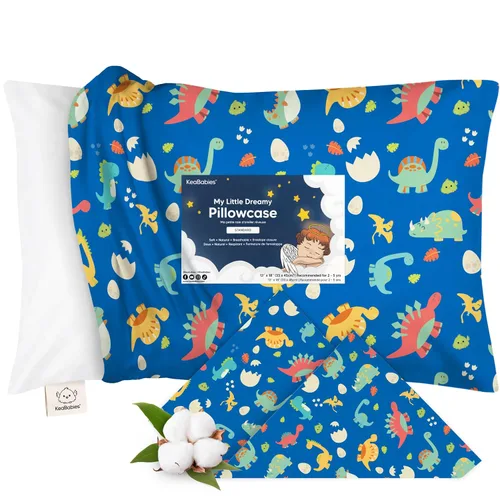 Miniatura 35 de KeaBabies Funda de almohada para niños pequeños de 13 x 18 pulgadas, funda de almohada de algodón orgánico para niños, niñas, funda de algodón suave