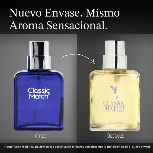 Miniatura 7 de PB ParfumsBelcam Blue Classic Match Eau de Toilette en espray para hombre, fragancia moderna de cítricos Fougere, notas de melón, musgo y pachulí