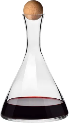 Miniatura 13 de Krosno - Decantador de whisky con tapón 25.4 oz Colección Caro Para uso en casa, restaurantes, fiestas Idea de regalo para bar mitzvah, boda