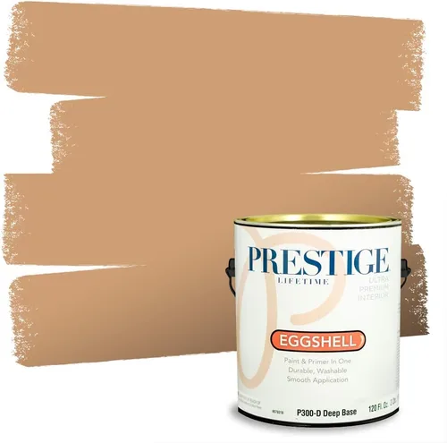 Miniatura 101 de PRESTIGE Pintura exterior e imprimación en uno, bronceado Aberdeen, plano, 1 galón