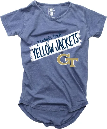 Miniatura 22 de Wes and Willy NCAA - Camiseta Burnout para niñas S/S florida gators azul