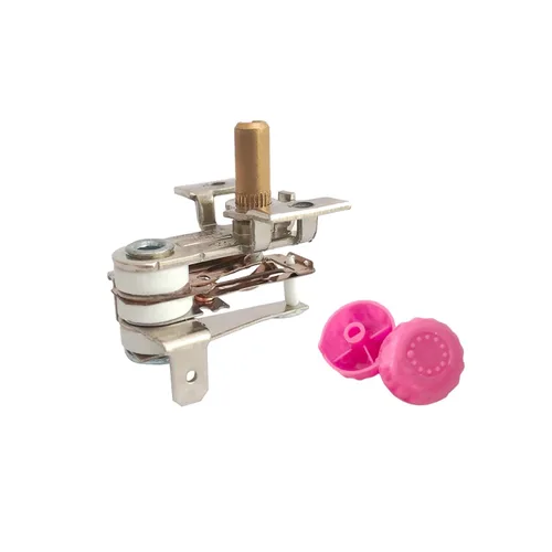 Miniatura 10 de AC 250V 10-16A Interruptor de temperatura Termostato bimetálico de calefacción con perilla para dispositivos de calefacción eléctrica (10A)