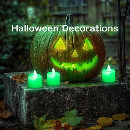 Miniatura 2 de Bolsas luminarias para velas con diseño de sol, resistentes al fuego, para bodas, Halloween, cumpleaños, Año Nuevo, fiestas, cenas, eventos Verde