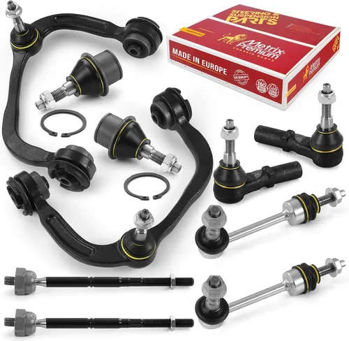 Miniatura 64 de Metrix Premium Chassis Parts - Kit de suspensión delantera de 10 piezas para BMW X5 2007-2013, BMW X6 2008-2014, reemplazo, fabricado en Europa