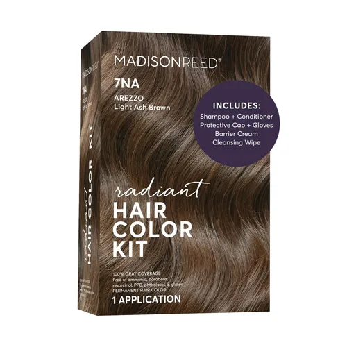 Miniatura 61 de Madison Reed - Kit de color de cabello radiante, tinte permanente para el cabello, 100 % cobertura de canas, sin amoníaco, castaño Catania 5NGM