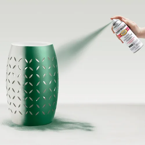 Miniatura 5 de Rust-Oleum - Pintura en aerosol antióxido, 12 onzas líquidas, color verde cazador brillante, modelo 7738830 Brillo Verde Cazador