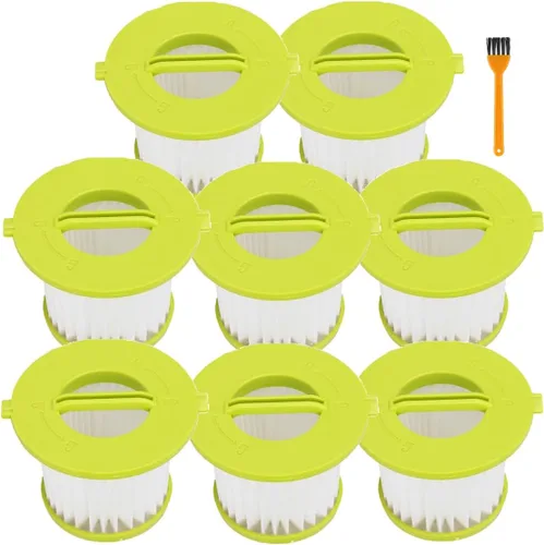 Miniatura 8 de Filtro de repuesto compatible con modelos de aspiradora de mano Ryobi ONE+ de 18 V PCL700 PCL704 PCL705 Comparar con el número de pieza A32F05N