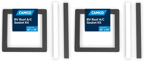 Miniatura 9 de Camco 25071 14" x 14" Aire acondicionado universal para techo Juego de Juntas