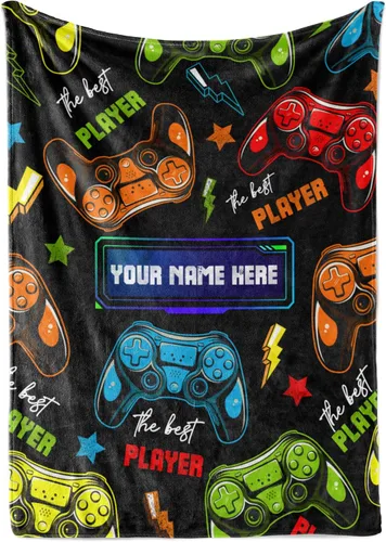 Miniatura 9 de Manta de esqueleto personalizada para niños, adolescentes o adultos, manta grande de felpa negra con tela de felpa suave, cálida, con calaveras