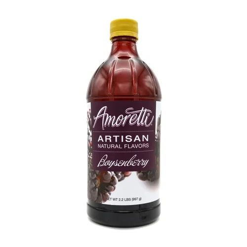 Miniatura 107 de Amoretti - Pasta natural de sabor artesanal de bayas silvestres, 8 onzas, perfecta para helados, bebidas, pasteles y más, sin conservantes, vegana