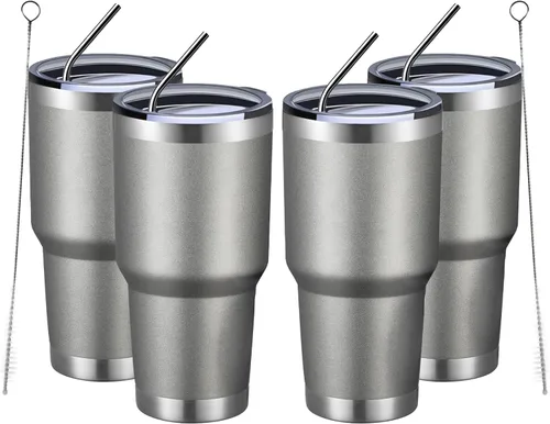Miniatura 8 de Meway vaso para café de 30 onzas Blanco